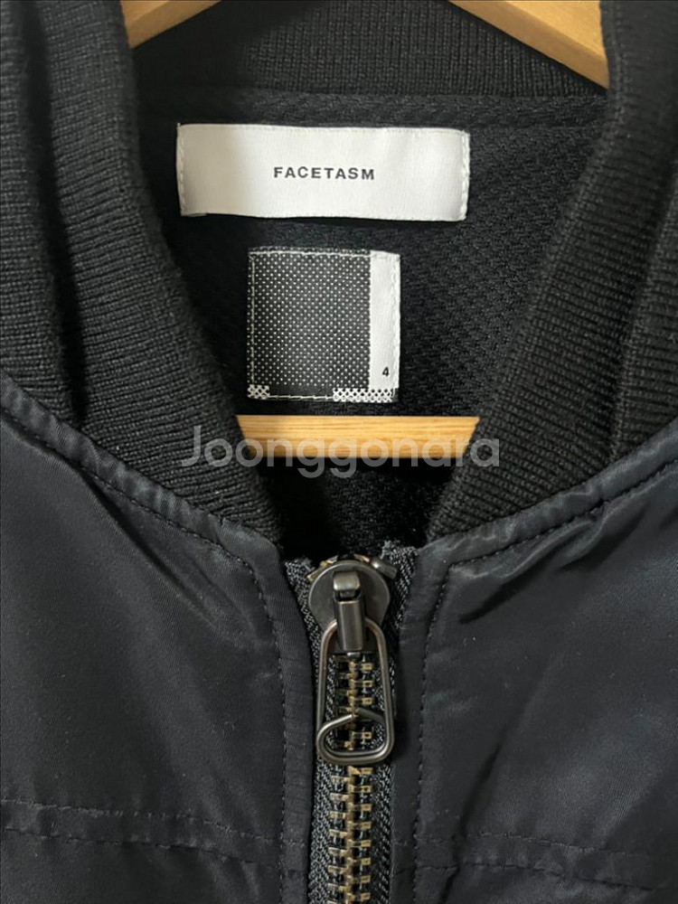 FACETASM 파세타즘 사이드 배색 ma-1 4siz--1