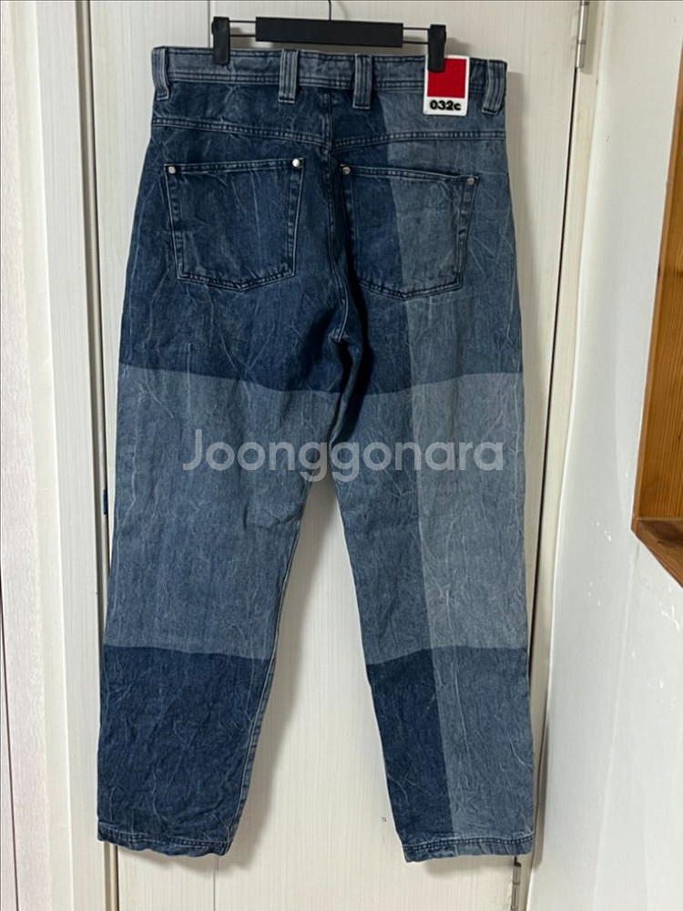 032C 데님 점보팬츠 XXL 인디고--1