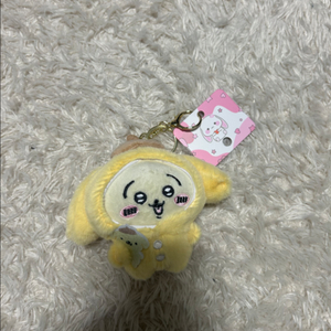 (새상품)치이카와 우사기 폼폼푸린 산리오 콜라보 키링반