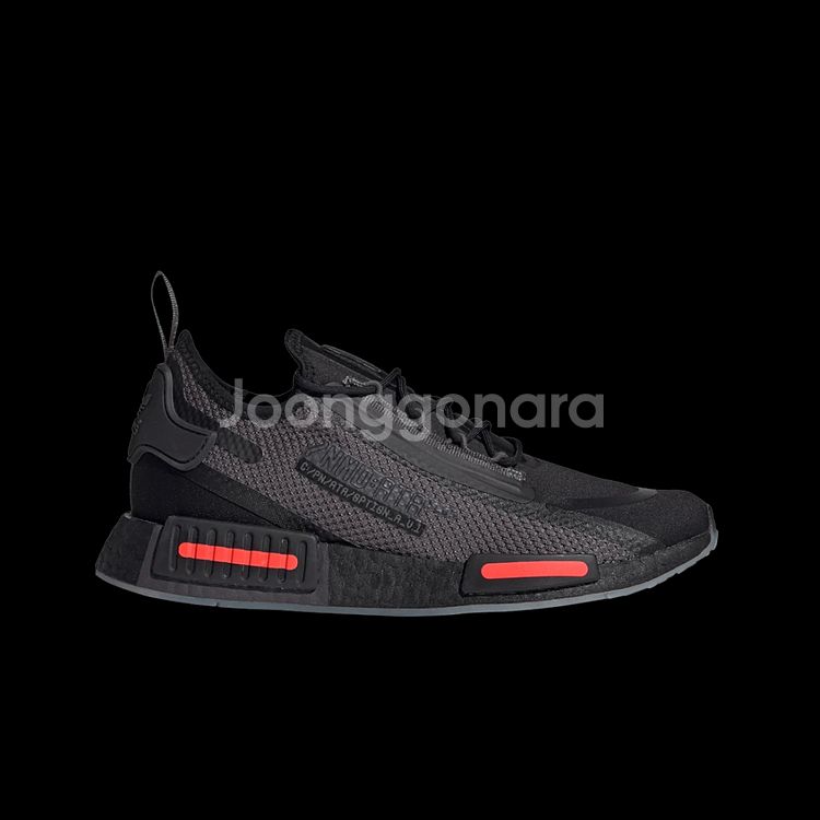 아디다스 NMD R1 블랙 솔라 레드 260~265--0