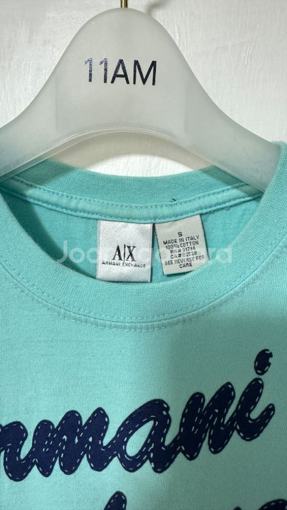 Armani Exchange 민트 티셔츠 S 여성--2