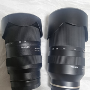 탐론 28-75mm G2 탐론 70-180mm
