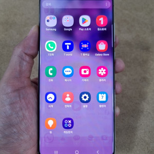 갤럭시S20플러스 화이트 256GB SK공기계 중고폰
