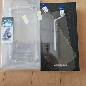 갤럭시 s25 256g 자급제 실버 팝니다!