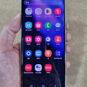 갤럭시S21 퍼플 256GB SK공기계 중고폰 팝니다