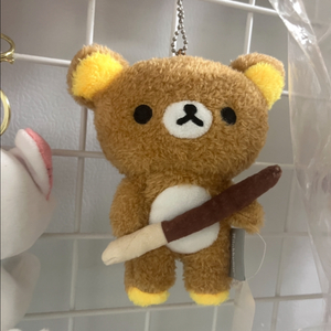 리락쿠마cu인형키링