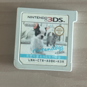 닌텐도 3ds용 닌텐도스앤캣츠 (프렌치불)알칩