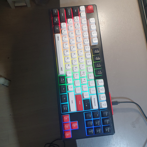 abko mk87 무소음 텐키레스 키보드 게이밍키보드