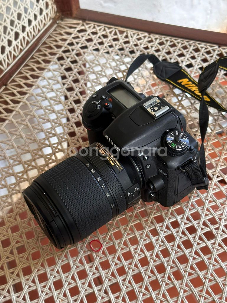 니콘 DSLR 카메라 바디 + 18-140mm 줌 렌즈--4