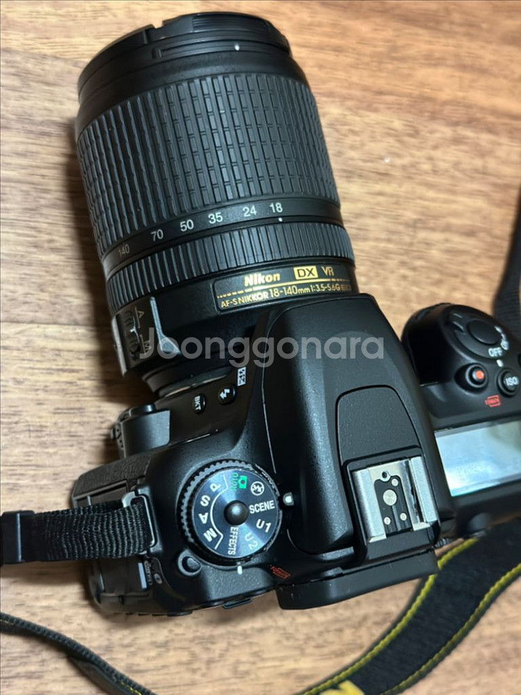 니콘 DSLR 카메라 바디 + 18-140mm 줌 렌즈--1