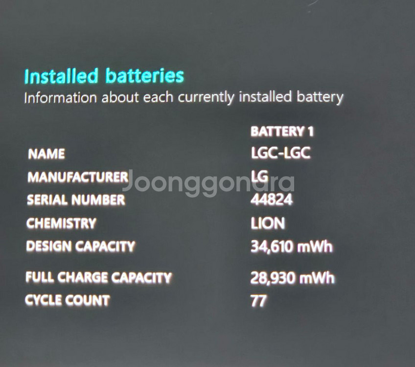 LG그램 14인치 14ZD950-GX7BK 256GB--6