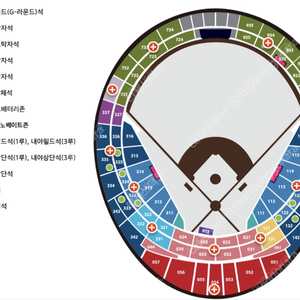 5.18.(일) 롯데 vs 삼성 중앙탁자석 2자리