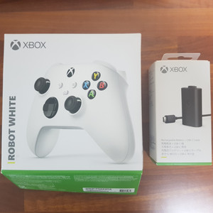 엑스박스 무선 컨트롤러 + 충전식 배터리 세트