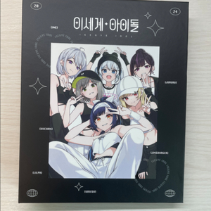 이세계아이돌 이세돌 바인더북+포카 및 기타 굿즈