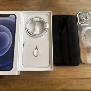 아이폰 12, 128gb 블랙 배터리성능 76%