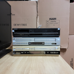 LG 삼성 CD VCD DVD 비디오 플레이어 3대