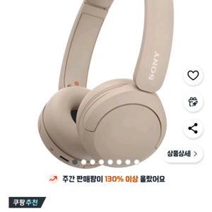 소니 WH-CH520 헤드폰