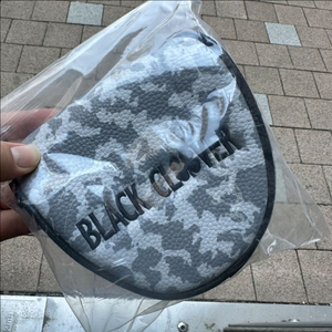 블랙클로버 말렛 퍼터 커버 그레이카모 새상품
