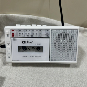 포터블 카세트 라디오 새상품