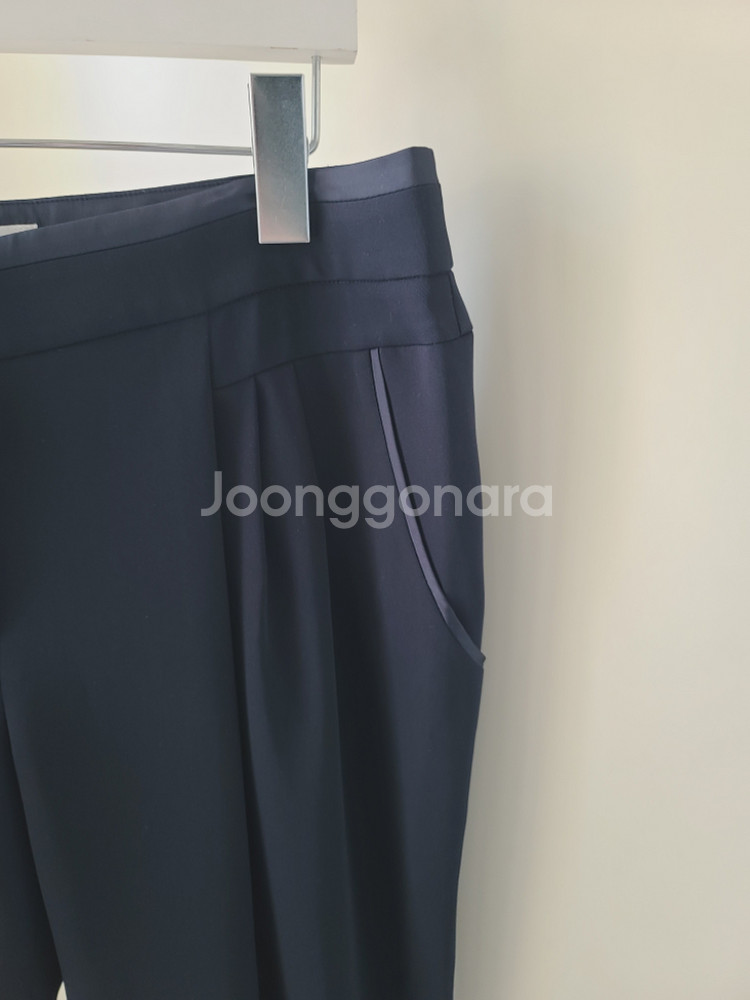 새상품)여성 정장바지 팬츠 네이비 슬랙스 봄여름 66--2