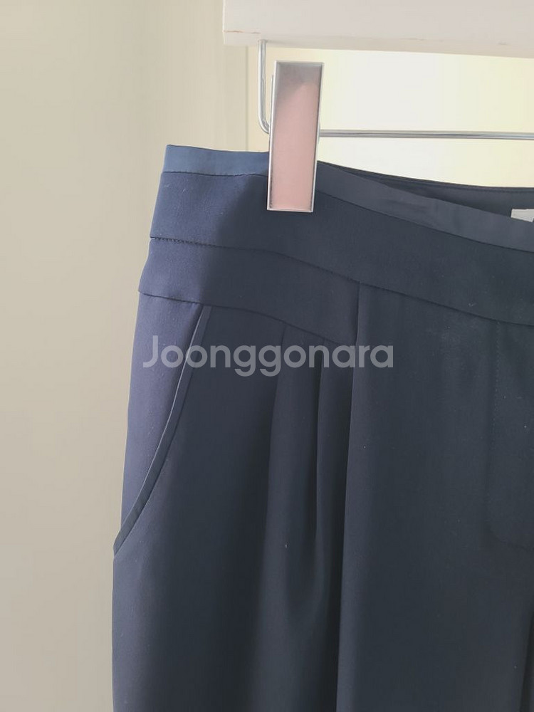 새상품)여성 정장바지 팬츠 네이비 슬랙스 봄여름 66--3