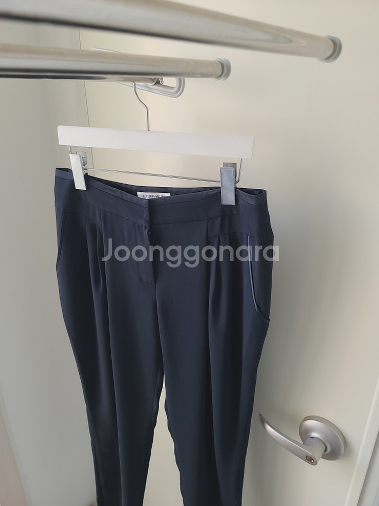 새상품)여성 정장바지 팬츠 네이비 슬랙스 봄여름 66--1