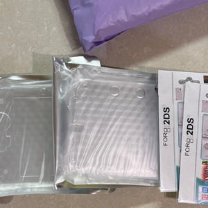 닌텐도 2DS 식빵다수 미개봉 풀커버 케이스 필름 세트