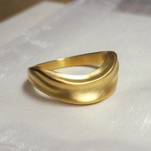 시에가 SIEGA 2-LAYERED FOLD RING
