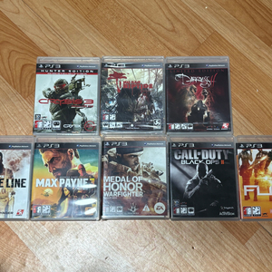 PS3 게임 8종(미개봉 3종) 일괄 가격