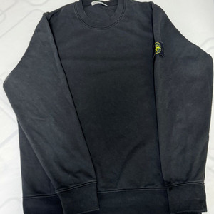 [2XL]25SS 스톤아일랜드 블랙 맨투맨