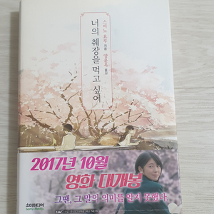 일본소설 너의 췌장을 먹고싶어