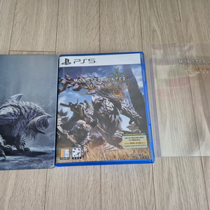 ps5 몬스터헌 와일즈 스틸케이스포함