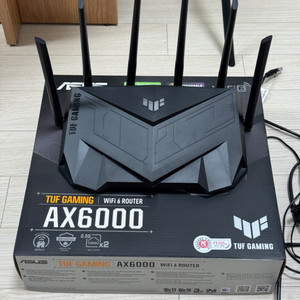 Asus TUF-AX6000 유무선 공유기