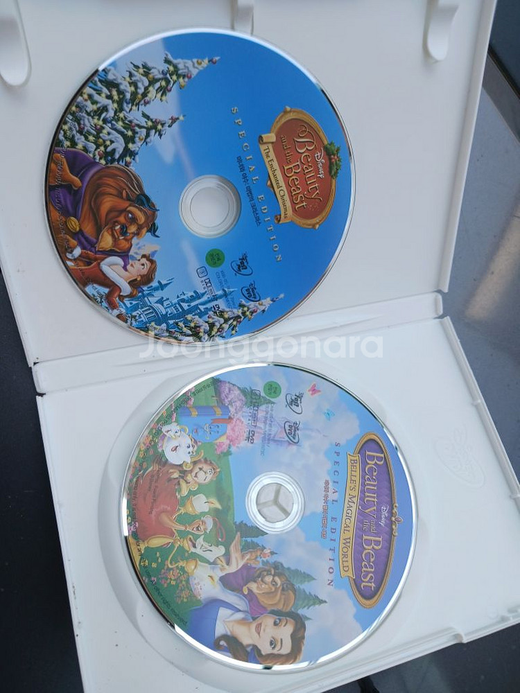미녀와 야수 DVD2장--1
