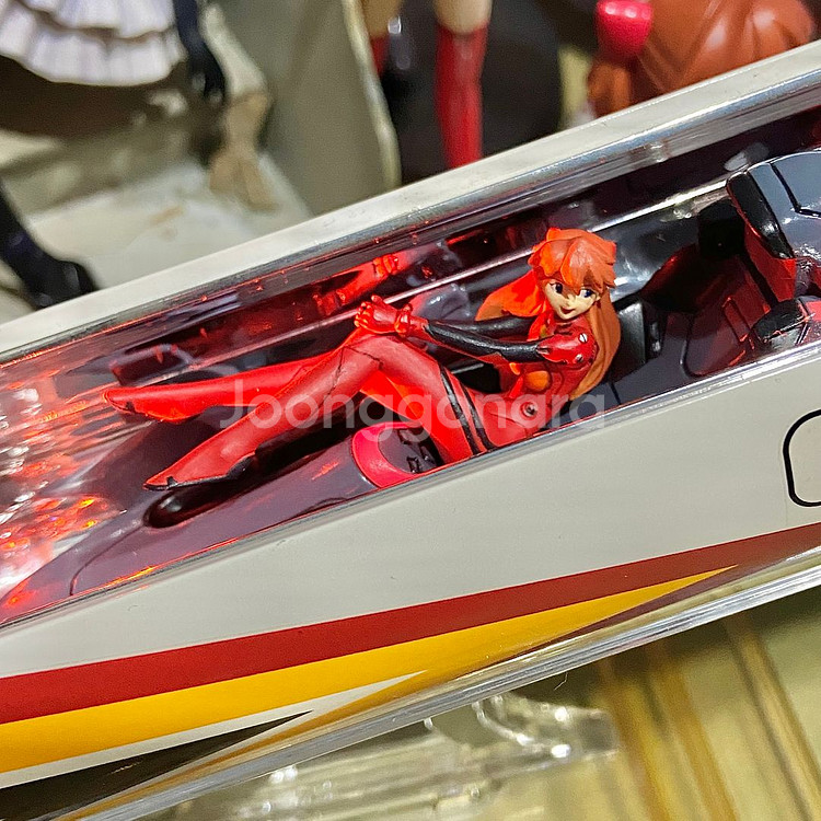 오늘만 할인) 에반게리온 엔트리 플러그 피규어 아스카--1