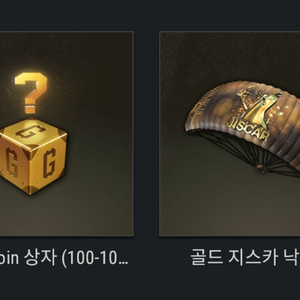 배틀그라운드 지스카 낙하산 랜덤 지코인 상자 쿠폰 코드