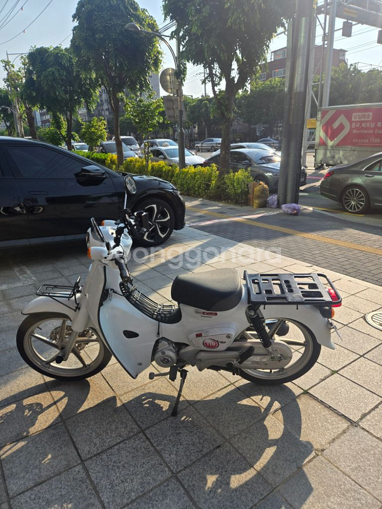혼다 슈퍼커브 화이트 2023년식--1