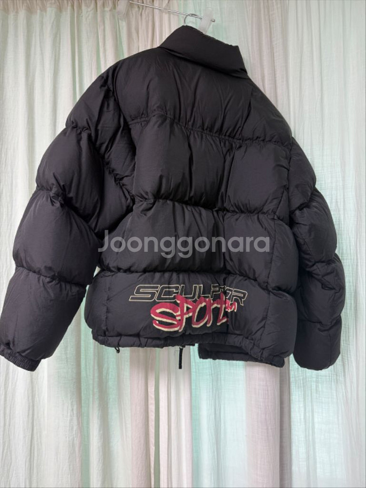 스컬프터 숏패딩--1
