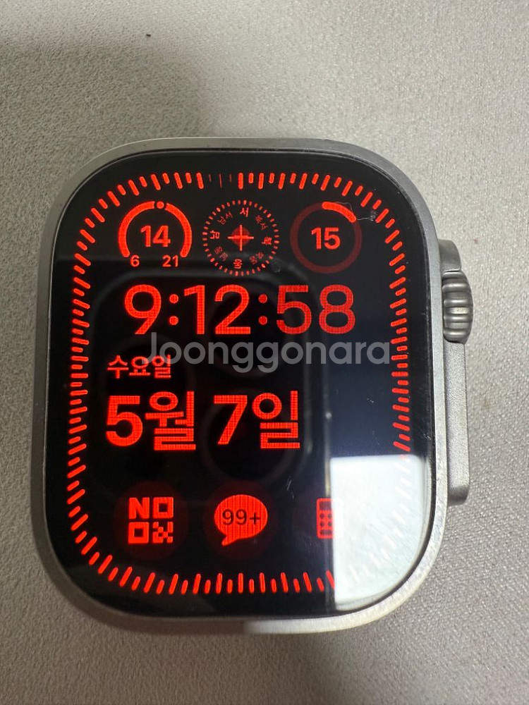 애플워치 울트라2 49mm 티타늄--1