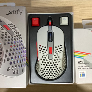 Xtrfy M4 RGB 레트로 마우스&번지 팝니다