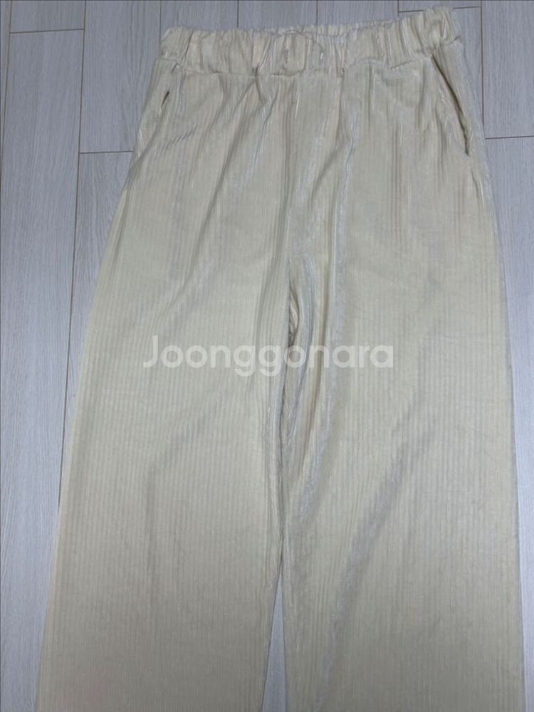 골덴 와이드 팬츠--1