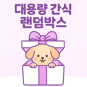 메리언니 대용량 간식 랜덤박스