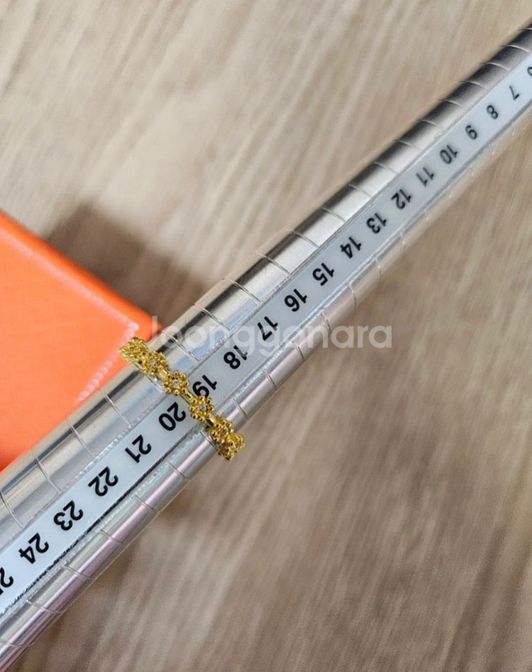 순금 안개꽃반지--3