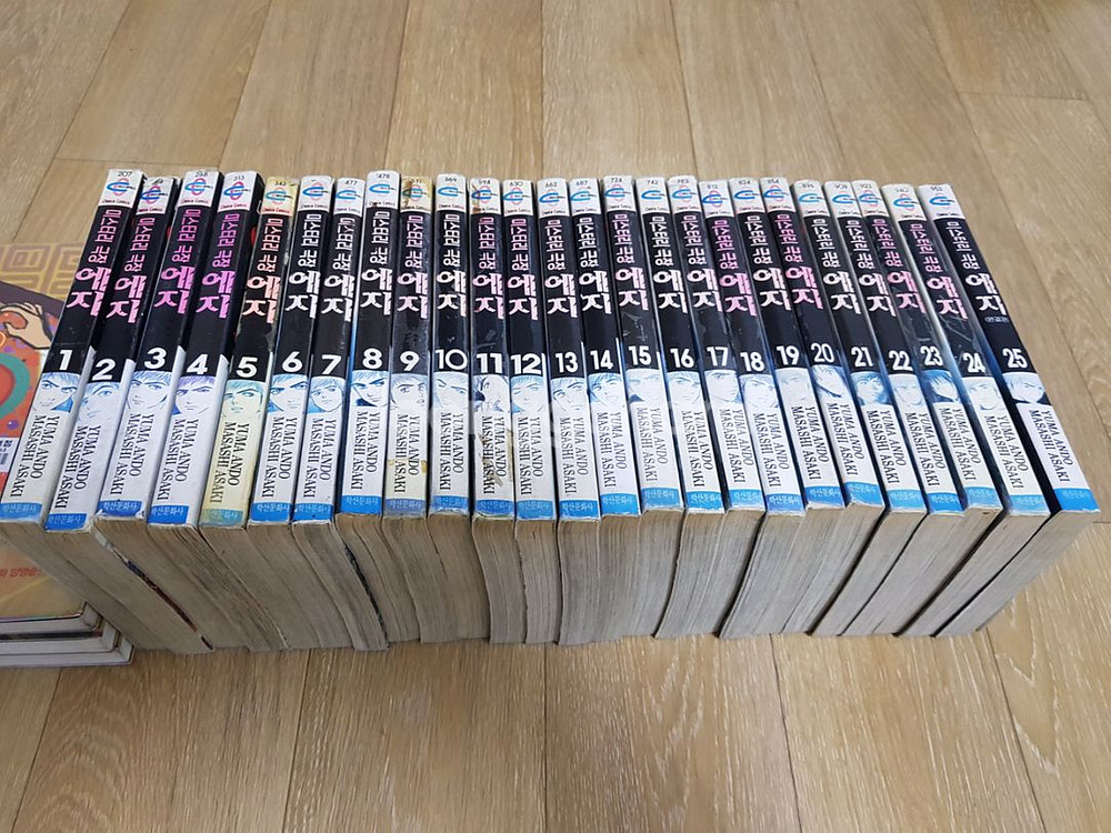 중고만화책 미스테리극장 에지 25완 팝니다--1