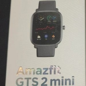 어메이즈핏 gts2 mini 블랙