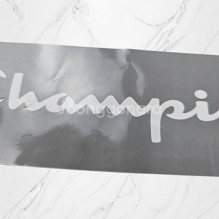 Champion 챔피언 로고 전사지 아이롱 전사 스티커--3