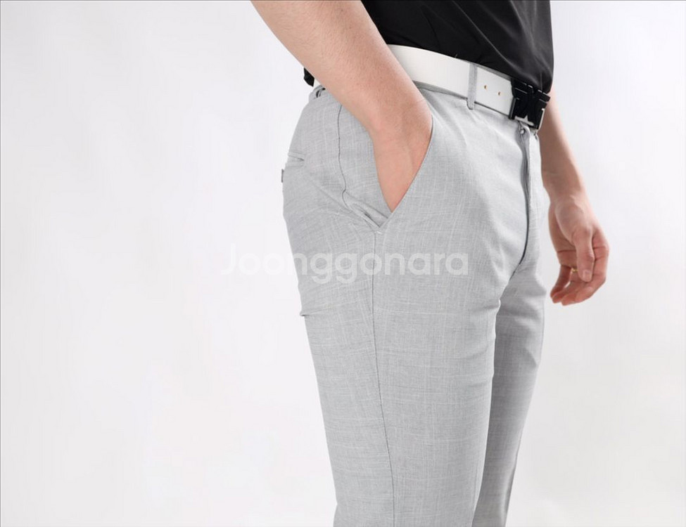 PXG 골프웨어 남성 카치온 쿨 스판 자수로고 팬츠--4