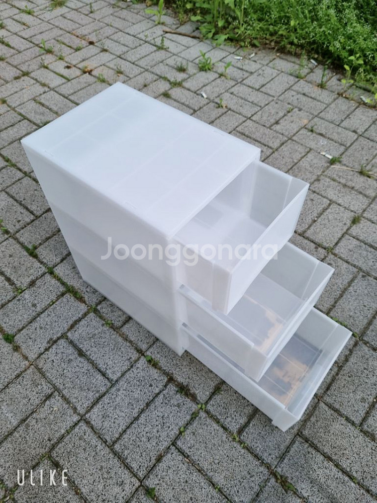 깔끔한 미니 3단 서랍장--3