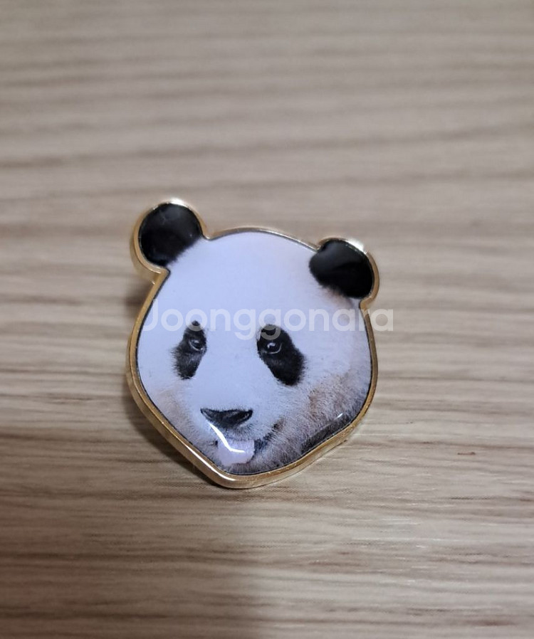 푸바오 메탈 뱃지--0