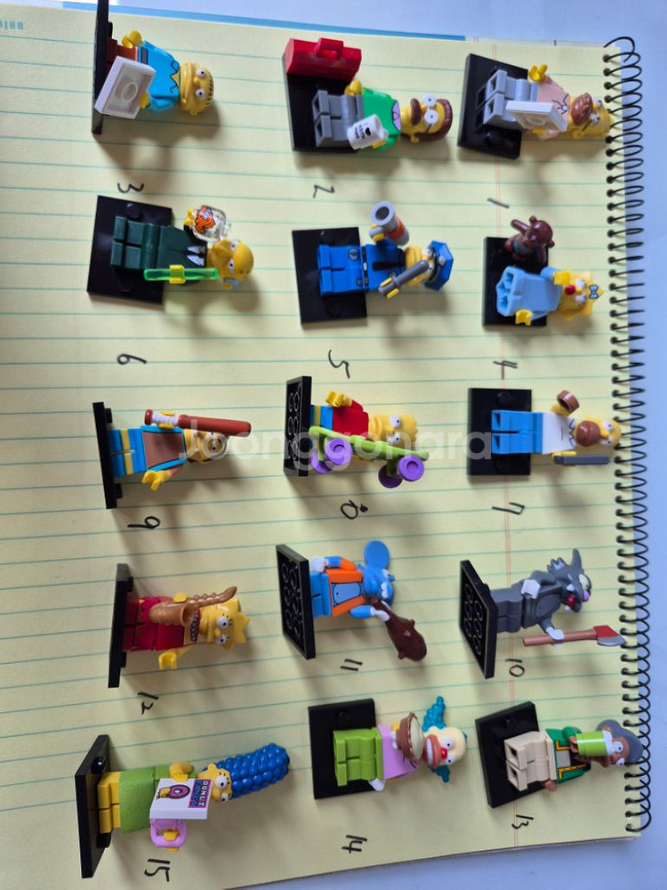 레고 시즌1 심슨 미피 + 추가 2개 판매--0